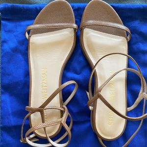 Stuart Weitzman wrap sandals